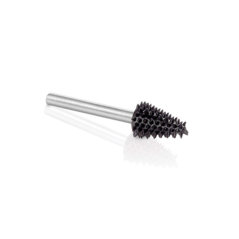 Extreme Taper Burr, 1/8" Shaft, Very Coarse (1/4" x 1/2")